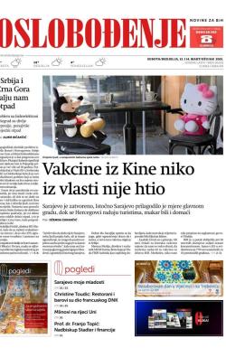 Oslobođenje - broj 26632, 13. mar 2021.