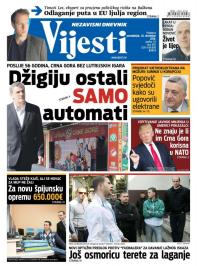 Vijesti - broj 6741, 26. dec 2016.