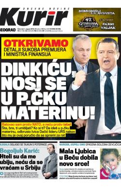Kurir - broj 3537, 1. avg 2013.