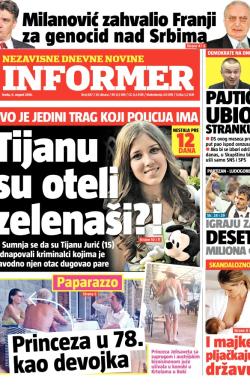 Informer - broj 687, 6. avg 2014.