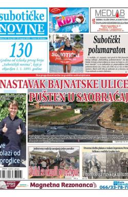 Nove Subotičke novine - broj 334, 25. avg 2023.