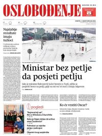 Oslobođenje - broj 25598, 3. mar 2018.
