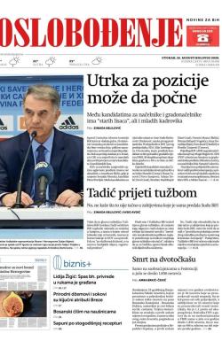 Oslobođenje - broj 26458, 18. avg 2020.