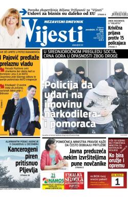 Vijesti - broj 6405, 25. jan 2016.