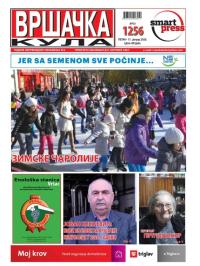 Vršačka kula - broj 1256, 17. jan 2020.