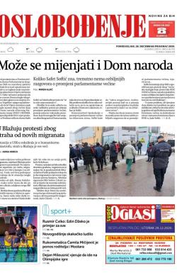 Oslobođenje - broj 26570, 28. dec 2020.