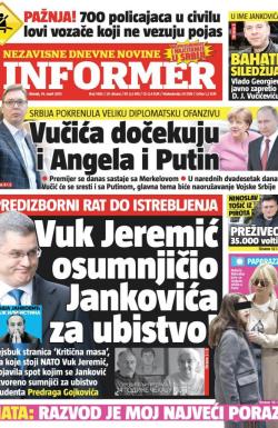 Informer - broj 1485, 14. mar 2017.