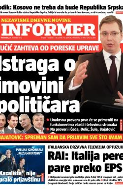 Informer - broj 196, 24. dec 2012.