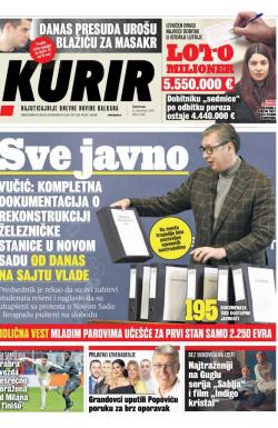 Kurir - broj 3881, 12. dec 2024.