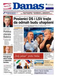 Danas - broj 6283, 12. dec 2014.