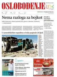 Oslobođenje - broj 25128, 7. nov 2016.
