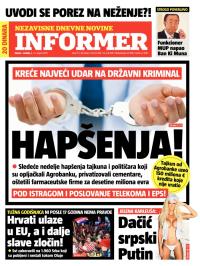 Informer - broj 75, 4. avg 2012.