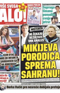 Alo - broj 3654, 29. apr 2018.