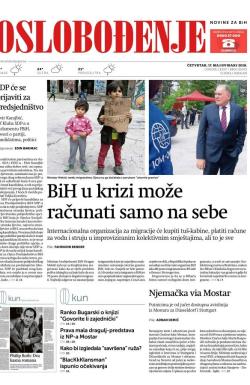 Oslobođenje - broj 25672, 17. maj 2018.