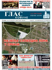Novi glas komune, Apatin - broj 245, 24. jan 2014.