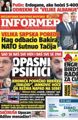 Informer - broj 1482, 10. mar 2017.