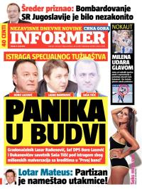 Informer CG - broj 563, 11. mar 2014.