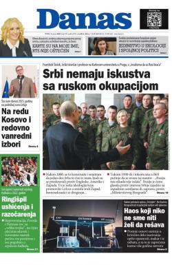 Danas - broj 9193, 3. jan 2023.