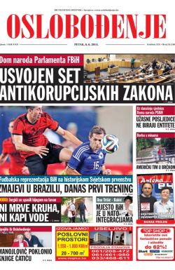 Oslobođenje - broj 24.248, 6. jun 2014.