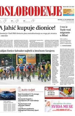Oslobođenje - broj 26104, 31. jul 2019.