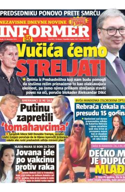 Informer - broj 4167, 23. dec 2025.