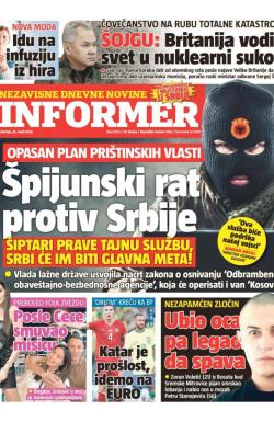 Informer - broj 3325, 23. mar 2023.