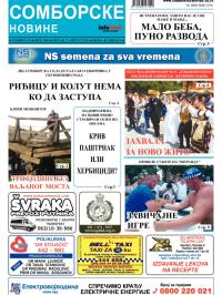 Somborske novine - broj 3084, 2. avg 2013.