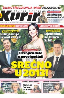 Kurir - broj 3331, 31. dec 2012.