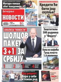 Večernje novosti - broj 4332, 8. jun 2022.
