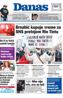 Danas - broj 8869, 10. jan 2022.