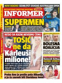Informer - broj 2058, 28. jan 2019.