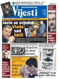 Vijesti - broj 5850, 11. jul 2014.