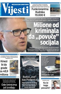 Vijesti - broj 9833, 15. sep 2025.