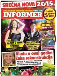 Informer CG - broj 813, 31. dec 2014.