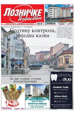 Lozničke novosti - broj 665, 11. dec 2020.