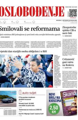 Oslobođenje - broj 28028, 1. okt 2025.