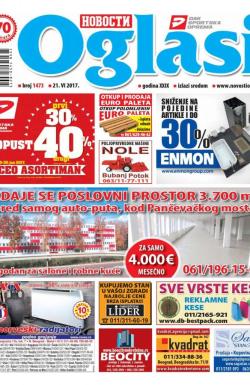 Novosti oglasi - broj 1473, 21. jun 2017.