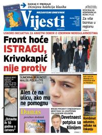 Vijesti - broj 5807, 29. maj 2014.