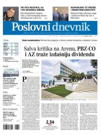 Poslovni Dnevnik - broj 5070, 15. apr 2024.