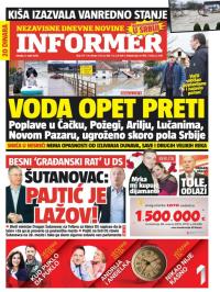 Informer - broj 1171, 8. mar 2016.
