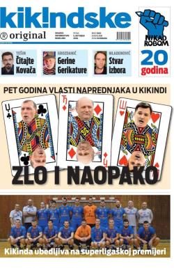 Kikindske - broj 1020, 5. okt 2018.