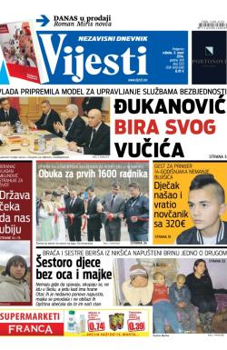 Vijesti - broj 5723, 5. mar 2014.