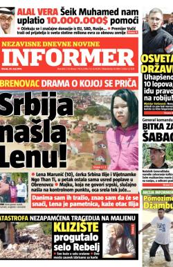 Informer - broj 620, 20. maj 2014.