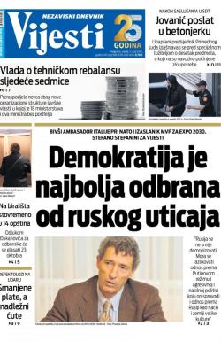 Vijesti - broj 8649, 11. maj 2022.