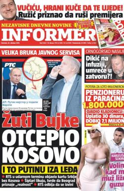 Informer - broj 1364, 20. okt 2016.
