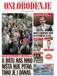 Oslobođenje - broj 24.962, 20. maj 2016.