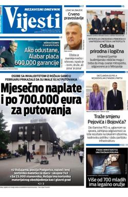 Vijesti - broj 9718, 20. maj 2025.