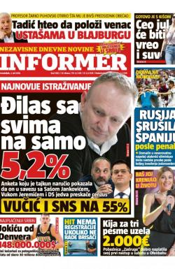 Informer - broj 1882, 2. jul 2018.