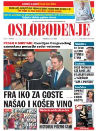 Oslobođenje - broj 24.551, 5. apr 2015.