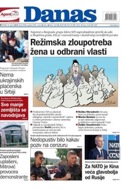Danas - broj 7858, 5. apr 2019.